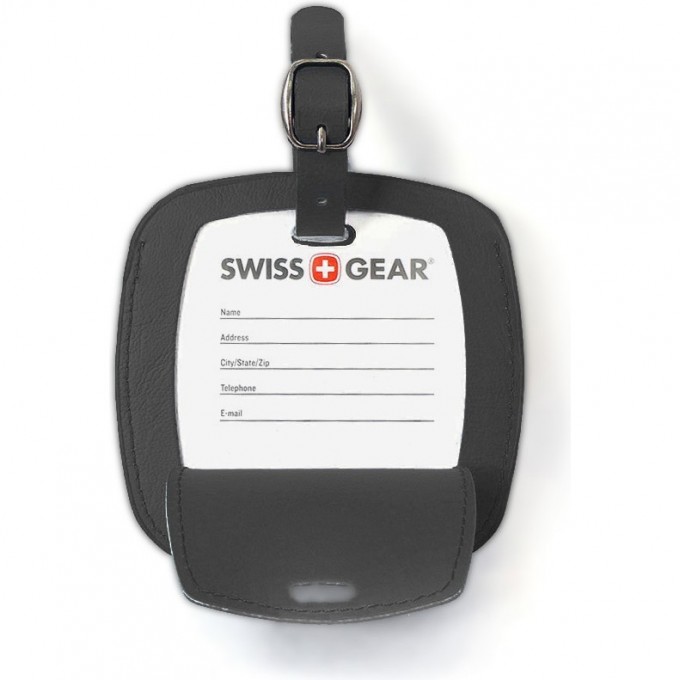 Бирка для багажа SWISSGEAR WJ3190black Бирка для багажа SWISSGEAR WJ3190black